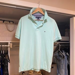 Tommy Hilfiger Teal Polo